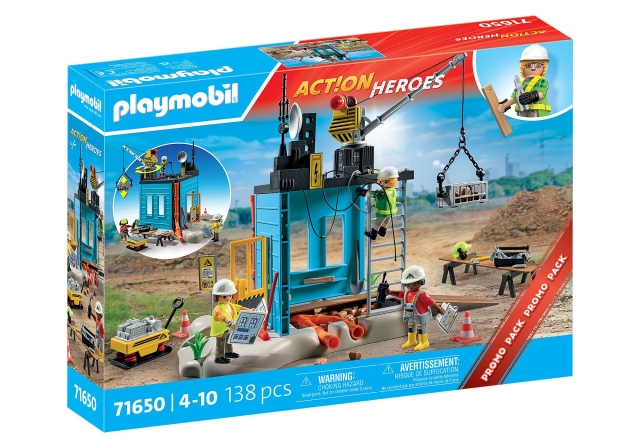 Playmobil Byggeplads (71650)