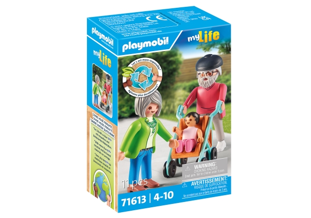 Playmobil Bedsteforældre med baby (71613)