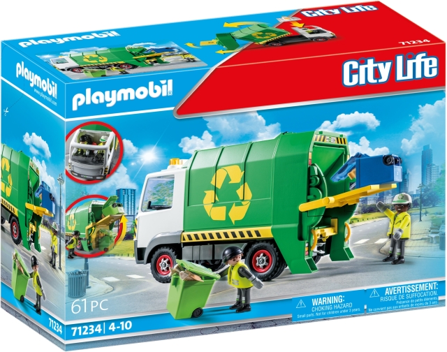 Playmobil Lastbil til genbrug (71234)
