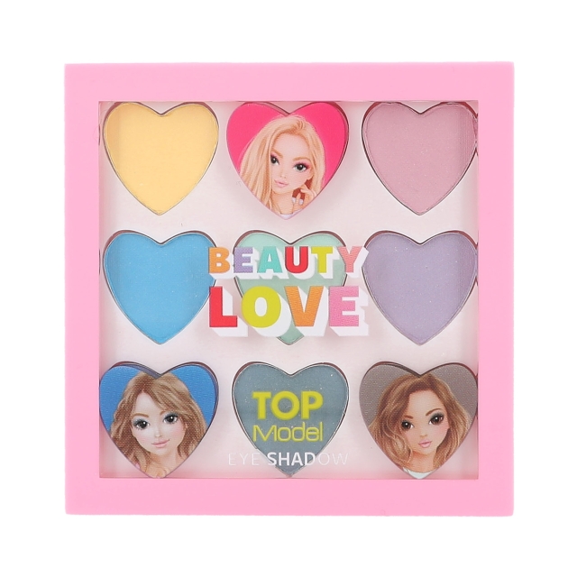 TOPModel Øjenskyggepalet - Beauty Love