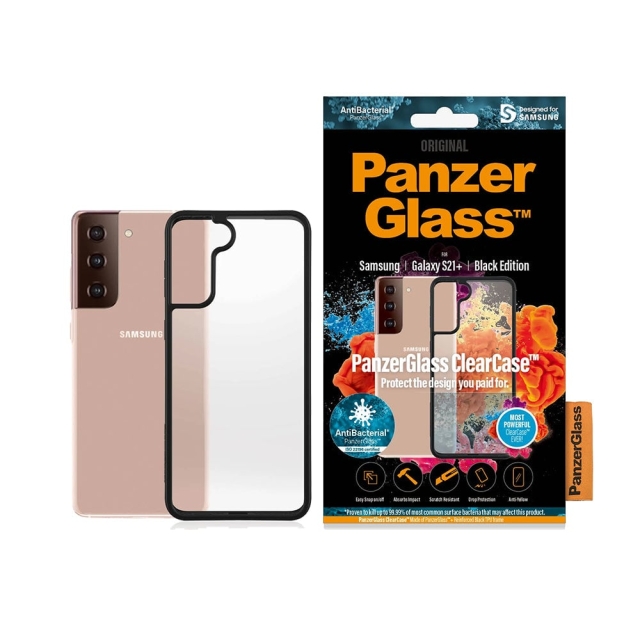 PanzerGlass ClearCase BlackFrame Galaxy S21+s