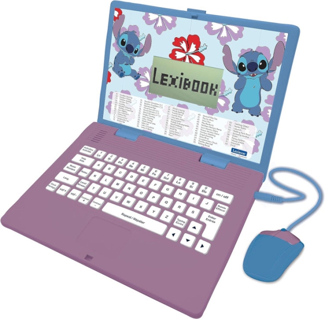 Lexibook Disney Stitch - pædagogisk bærbar computer (ENG) (JC598Di1)