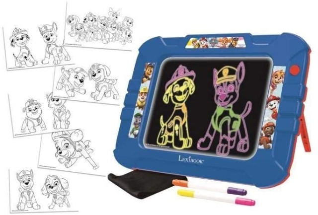 Lexibook Paw Patrol Neon lysende tegnebræt (CRNEOPA)