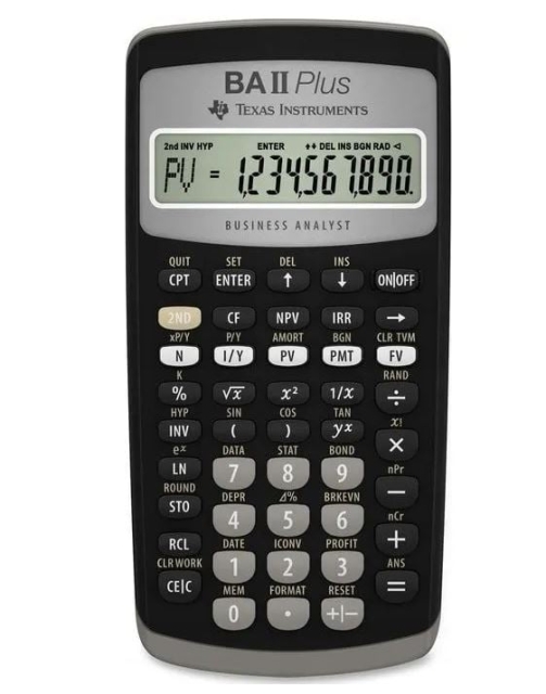 Texas Instruments BAll Plus finansiel lommeregner