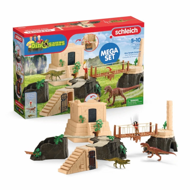 Schleich Dino Temple Conquest Mega-sæt (42656)