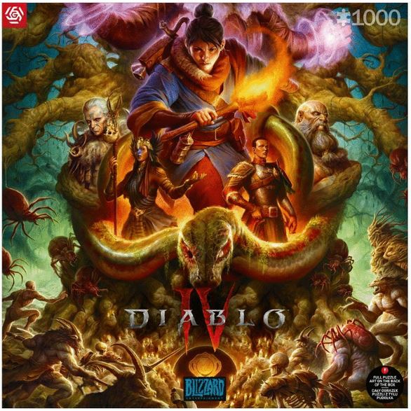 Good Loot - Spil-puslespil: Diablo IV Horadrim, 1000 brikker