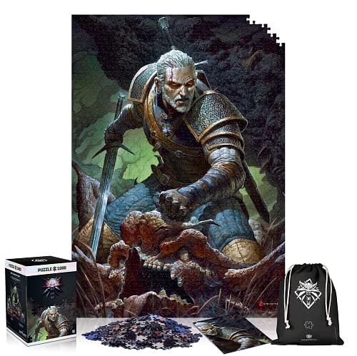 Good Loot Premium puslespil The Witcher: Dark World (1000 brikker)