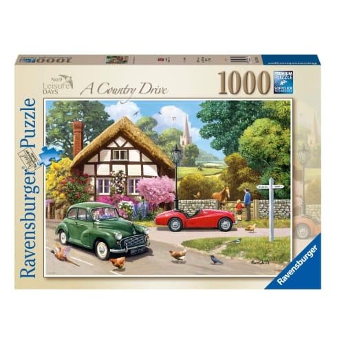 Ravensburger Puslespil - A Stop To Say Hello, 1000 brikker (12001180)