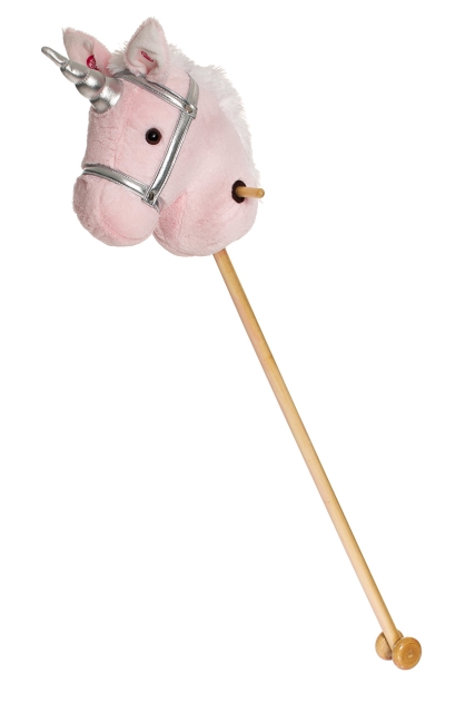 Teddykompaniet Teddykompagniet - Unicorn on stick, Pink (TK12599)