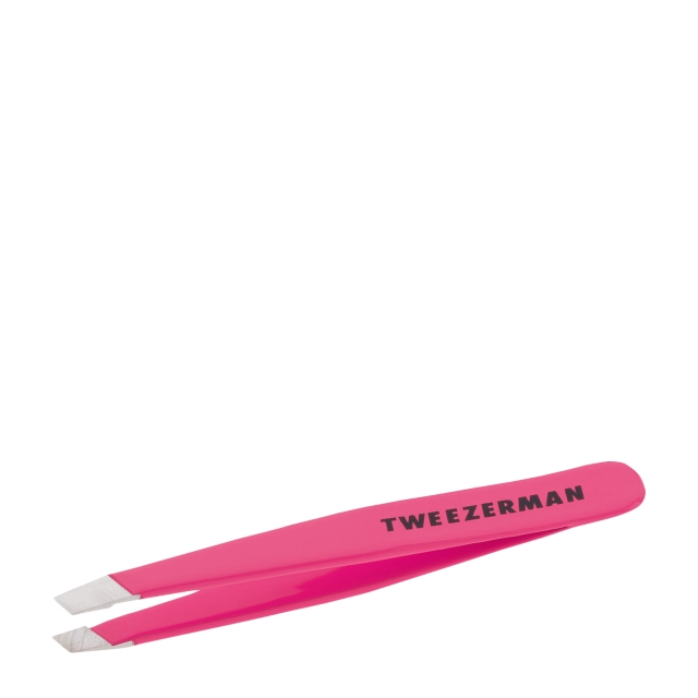 Tweezerman Mini Slant Pincet Neon Pink