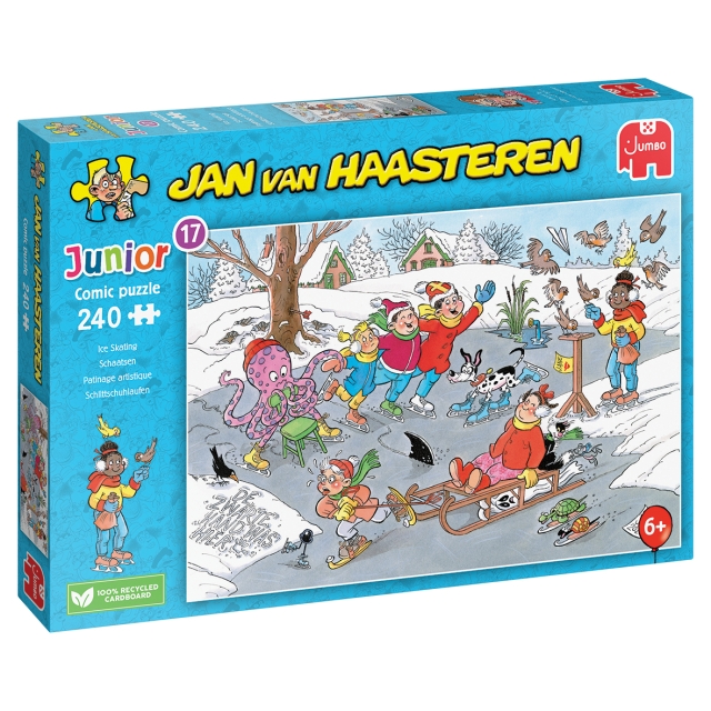 Jan van Haasteren Junior - Skøjteløb (240 brikker)