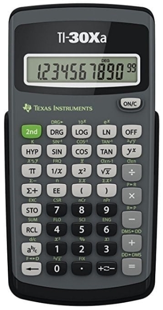 Texas Instruments TI-30Xa videnskabelig lommeregner