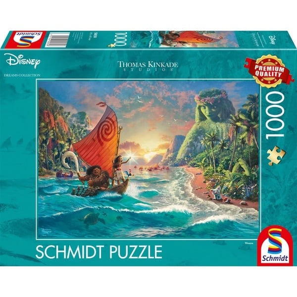 Schmidt Thomas Kinkade: Disney Moana (1000 brikker) (SCH8030)