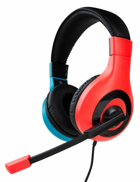 NACON Stereo gaming-headset - rød/blå