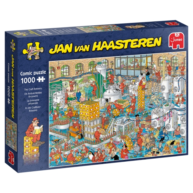 Jan van Haasteren Håndværksbryggeriet (1000 brikker)