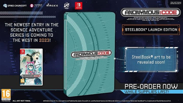 AnonymousCode (Steelbook Edition) (Switch)