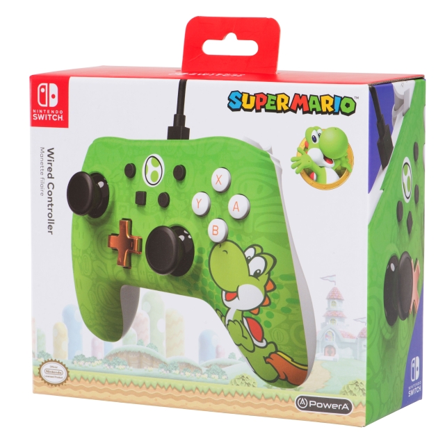 PowerA Controller med ledning - Yoshi