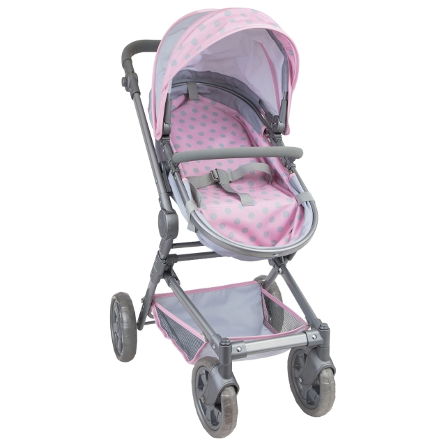 Tiny Treasure s - Foldable Babydoll Pram (30572)