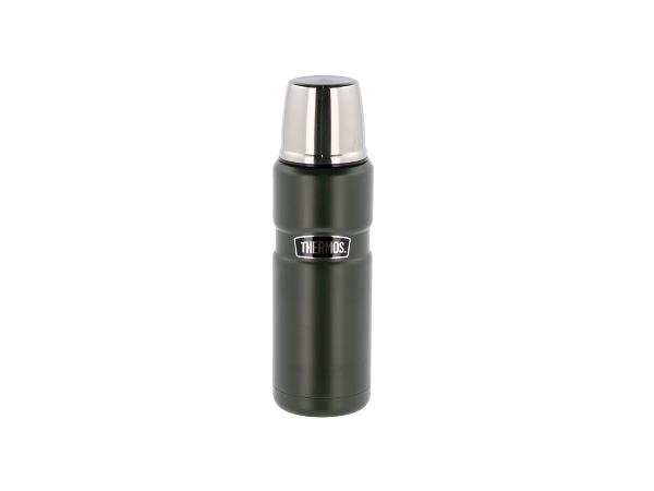 Thermos Rustfri King Flask Army - 0,47L (23579)