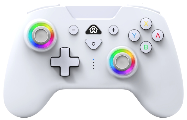 SuBsonic Trådløs Led-controller hvid - Nintendo Switch
