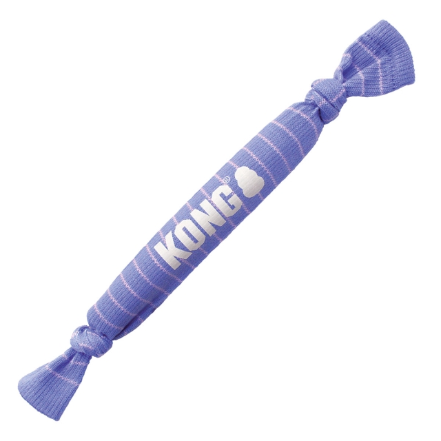 Kong Puppy Signature Crunch Rope Single - Lilla