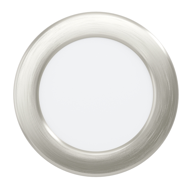 Eglo FUEVA 5 RECESSED - Børstet stål - 117 mm i diameter, 26 mm i højden