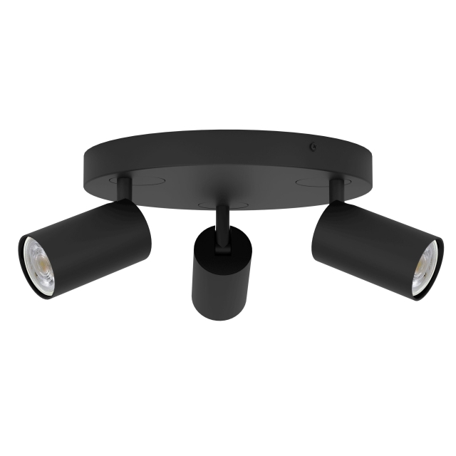 Eglo Telimbela-Z spot roundel sort - RGB + TW - Zigbee, Bluetooth