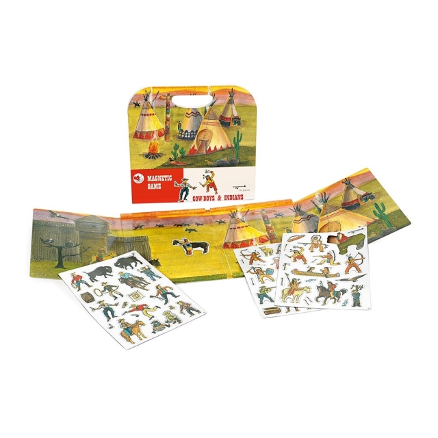 Egmont Toys Magnetisk spil cowboy og indianer - (630663)