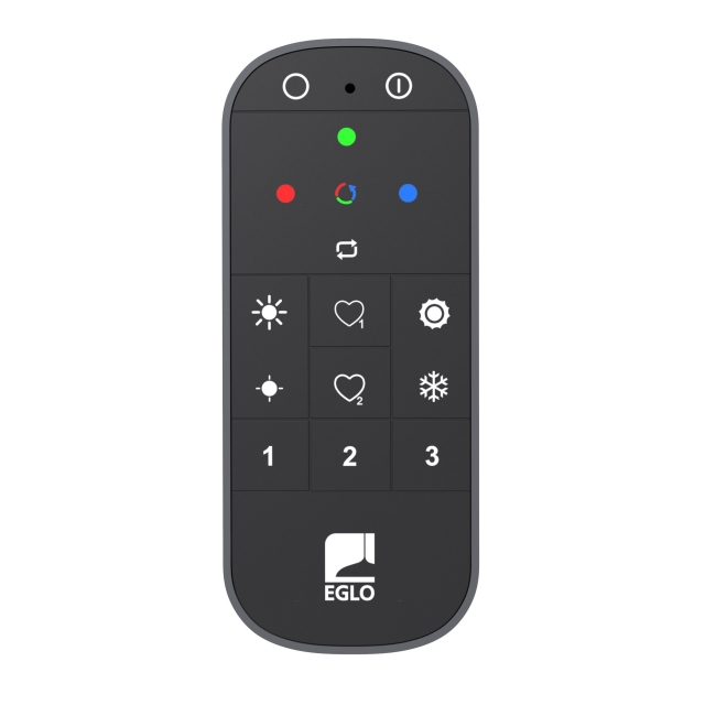Eglo Connect-Z fjernbetjening sort - Zigbee, Bluetooth