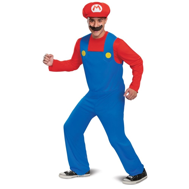Disguise Kostume til voksne - Mario (108459D)