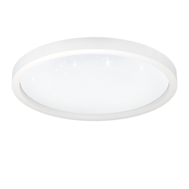 Eglo Montemorelos-Z loftslampe hvid m/krystaleffekt Ø57 - RGB + TW - Zigbee, Bluetooth
