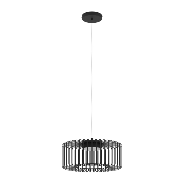 Eglo Ginestrone-Z pendel sort Ø45 - RGB + TW - Zigbee, Bluetooth