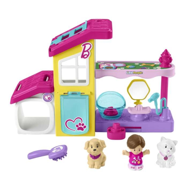 Fisher-Price Little People Barbie Play and Care Pet Spa (HJW76)