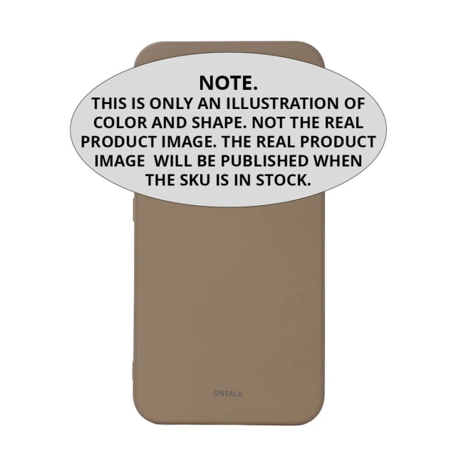 Onsala Cover Samsung A56 5G Silikoneeffekt Sand