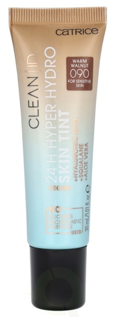 Catrice Clean ID 24H Hyper Hydro Skin Tint 30 ml #090 Warm Walnut