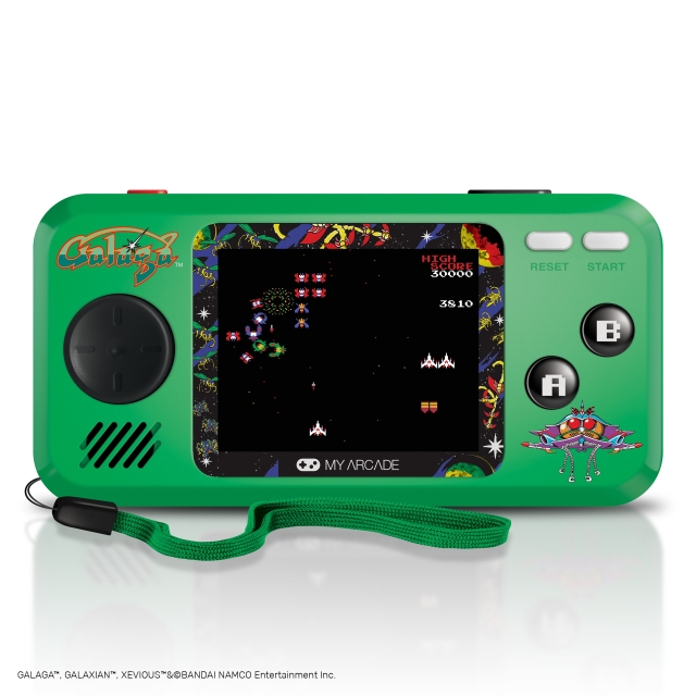 My Arcade Myarcade Pocketplayer Galaga 3 spil