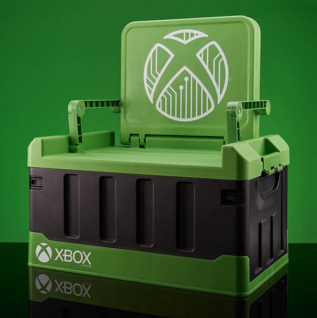 Numskull Officiel Xbox-opbevaringsboks til soveværelset med klapstol