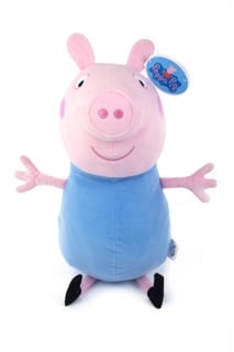Peppa Pig Plys 50 cm - George (I-PEP-9277-2-FO)