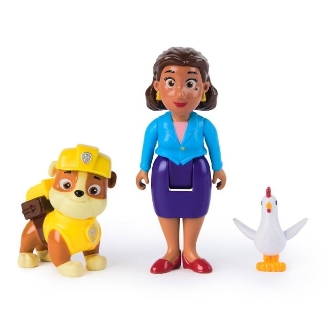 Paw Patrol Hero Pup - Borgmester Goodway & Rubble (6070749)