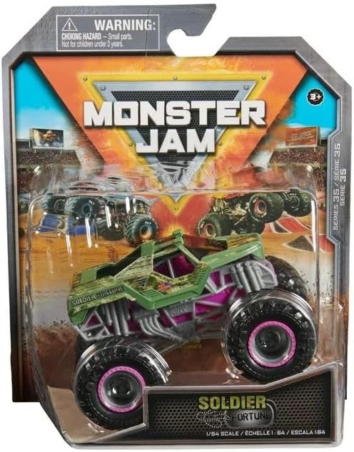 Monster Jam 1:64 Enkeltpakke - Soldat