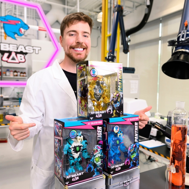 MR. BEAST LAB MR BEAST LAB - SAMLERFIGUR RØV (24726)