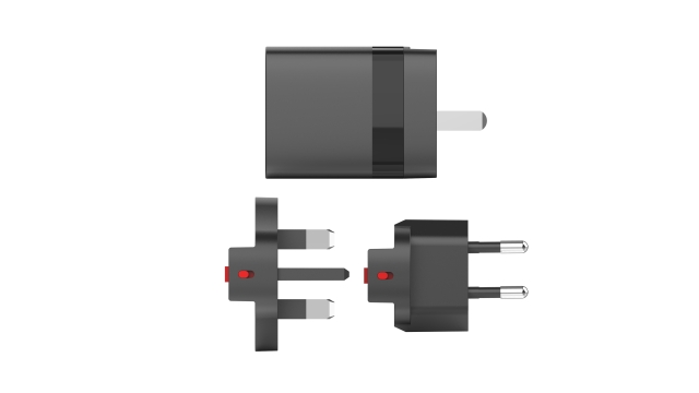 Speedlink Rejselader USB-A & USB-C 15W til US-UK-EU, sort
