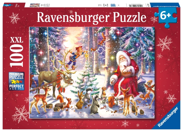 Ravensburger Puslespil Jul i skoven 100 p (10112937)