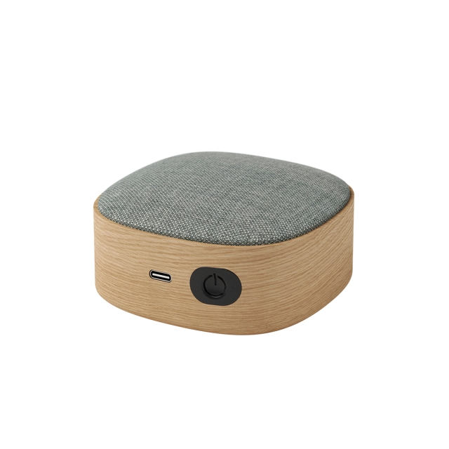 SACKit Go Wood bærbar Bluetooth-højttaler - naturlig eg
