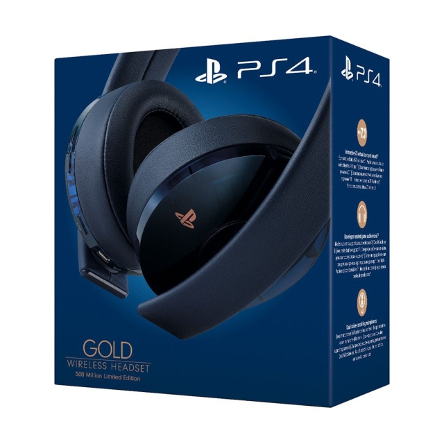 Sony PS4 500 millioner guldheadset i begrænset udgave