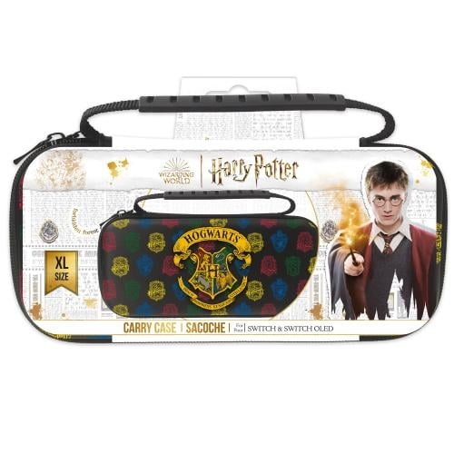 Trade Invaders Harry Potter - XL-etui til Switch og Switch Oled - flerfarvet - 4 huse