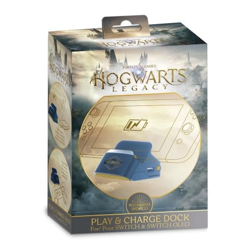 Trade Invaders Harry Potter-Switch-2 i 1 Dock og stander-Hogwarts Legacy