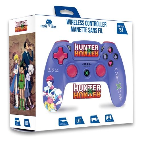 Trade Invaders Hunter x Hunter-Trådløs controller til PS4 med 3,5 mm jackstik - Lilla - Hisoka