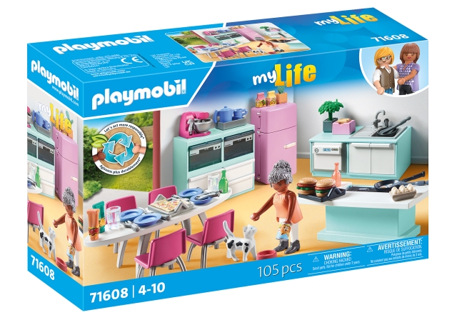Playmobil Køkken med spiseplads (71608)