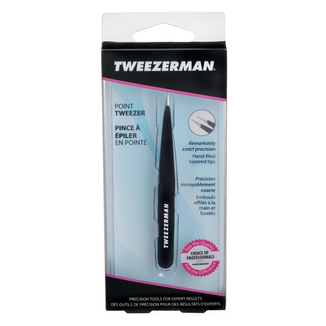 Tweezerman Point-pincet - Midnatshimmel